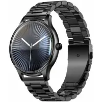 COLMI L28 Smart Watch (sort + sort stålrem)