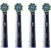 Oral-B Pro Cross Action 4-pak EB50BRX-4 - svart / Cross Action-børstehoveder