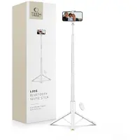 TechProtection Selfie Stick L09S med stativ - hvid