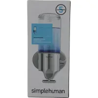Simplehuman single - Sæbedispenser - stainless steel