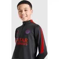 Nike Paris Saint-Germain Træningstrøje Dri-FIT Strike Drill - Sort/Rød Børn - , størrelse XS: 122-128 cm