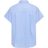 ONLY Bluse 'ONLKeri' lyseblå / grå / hvid