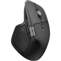 Logitech MX Master 4 for MAC (Space Black) - Ergonomisk mus - Laser - 8 knapper - Sort