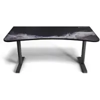 AROZZI Arena Gaming Desk - Large - Grey Galaxy