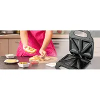 Eta Campo 4151 90010 - Sandwichtoaster - 750 W - sort