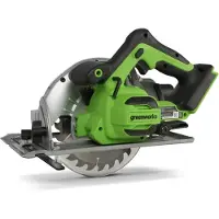 Greenworks Akumuliatorinis diskinis pjuklas CR3165A3 24 V 165 mm (be akumuliatoriaus ir pakrovejo)