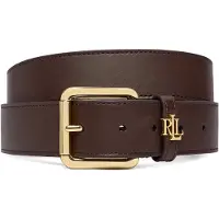 Ralph Lauren Bælte mørkebrun / guld