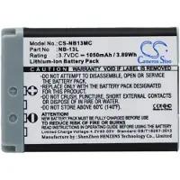 24hShop Batteri til kamera til Canon Powershot G7X, Powershot G5X, Powershot G9X osv.