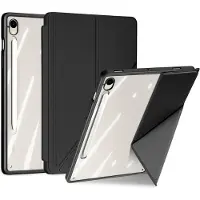 DUX Samsung Galaxy Tab S10 FE/S9 FE/S9 Magi aftageligt 2-i-1 folioetui - sort