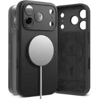 Ringke iPhone 17 Pro Liquid Silicone MagSafe Cover - Sort