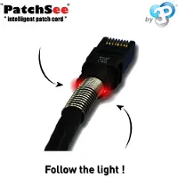 PatchSee patchkabel FTP CAT 6a sort 4,9 m