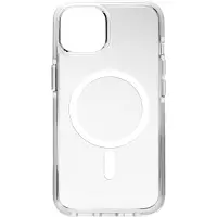 Puro Lite Mag Pro MagSafe silikoneetui til iPhone 15 - Transparent