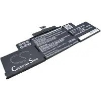 123accu Batteri til notebook, bærbar computer til Apple MacBook Pro Retina Display 15" A1398 og andre