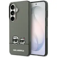Karl Lagerfeld IML Peekaboo Karl&Choupette MagSafe-etui til Samsung Galaxy S26 - Sort