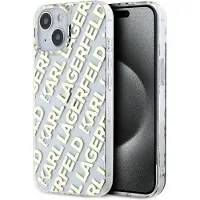 Karl Lagerfeld IML Fullover Logo etui til iPhone 15 / 14 / 13 - guld