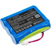 123accu Batteri til test, undersøgelse, udstyr til Peaktech P 9020, P9021, P9020A