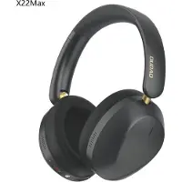 Dudao X22 Max trådløse on-ear Bluetooth-hovedtelefoner med ANC - Sort