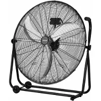 Vevor Industrial Butiksventilator, 762 mm Gulvventilator, Højhastighed 12000 CFM, Kraftige Aluminiumsvingere, 3 Hastigheder, 360 Graders Hældning, Ideel til Kommerciel, Garage, Lager, Kælder, Værksted
