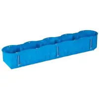 Simet indmuringsdåse 5-vejs P5x60D 60 mm til gipsplader, dyb blå - 32099203