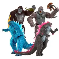 Famosa Godzilla Vs Kong 6`` Grundlæggende Figur 2 Modeller Tilfældig Forsendelse Assorteret