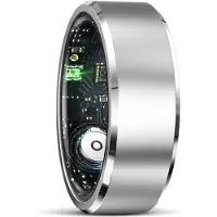 24.Se Smart Ring med sundhedsovervågning og træningstilstande Størrelse 8 - Sølv R5