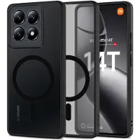 Tech-Protect Xiaomi 14T Magmat Cover - MagSafe Kompatibel - Mat Sort