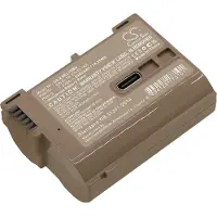 123accu Batteri til kamera til Nikon Coolpix D7000, D800, Digital SLR D800 osv.