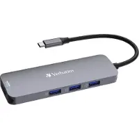 Verbatim USB-C Pro Multiport Hub med 8 porte CMH-08