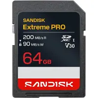 SanDisk Extreme Pro SDXC 64GB V30 UHS-I / SDXC-hukommelseskort / SD-kort / flash-hukommelseskort