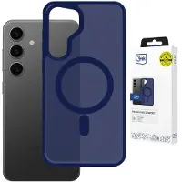 3mk Protection 3mk Smoke MagCase til Samsung Galaxy S24 - Blå-translucent