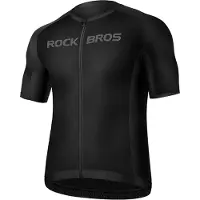 RockBros 15120002004 Kortærmet cykeltrøje XL - Sort