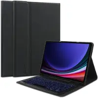 Tech-Protect SC Pen + Keyboard-etui til Samsung Galaxy Tab S9 FE 10.9" X510/X516B - Sort