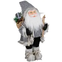 24hShop Julemand med ski 46 cm