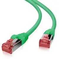 Helos patchkabel Cat 6 S/FTP RJ45 grøn 30m AWG27/7 LSZH GHMT