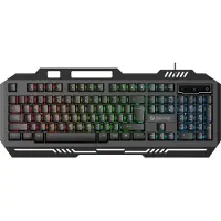 Denver GKB-231 Nordisk RGB-gamingtastatur med membranteknologi og USB-tilslutning
