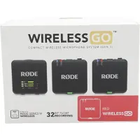 Rode RØDE Wireless GO, Håndholdt/Headset/Lavalier mikrofon, 3,5 mm, 260 m, Omniretningsbestemt, 22 dB, Batteri