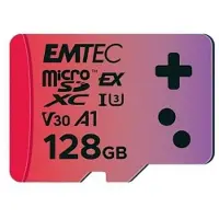 Emtec Express Gaming microSDXC 128 GB / gaming-hukommelseskort / hurtigt microSD-kort UHS-I U3 V30