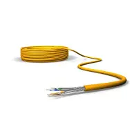 Draka orange, 100m ring, Cat 7A, PiMF, installationskabel UC1500 HS22, S/FTP