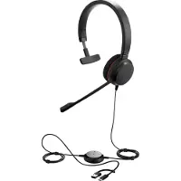 Jabra Evolve 20 UC Mono USB-C til A