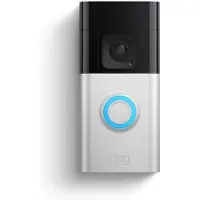 24hShop Ring Video Doorbell Plus videodørklokke / smart dørklokke med HD-video / renoveret dørkamera