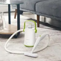 24hShop Håndholdt damprenser 1000 W med høj damptemperatur – hvid/grøn
