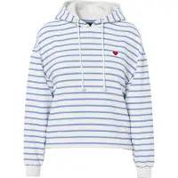 Pieces Sweatshirt 'PCCHILLI' opal / hvid
