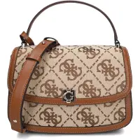 GUESS Håndtaske 'Audrey' brun / brokade
