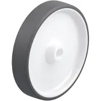 Blickle 755223 POTH 250/25G Plasthjul Hjuldiameter: 250 mm Bæreevne (maks.): 1000 kg 1 stk