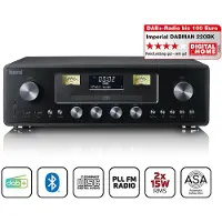 Imperial Bordradio DABMAN 280CD DAB+, FM Sort