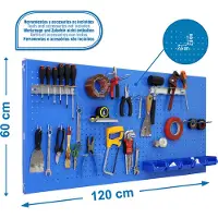 Simonwork (bancos De Trabajo) Panelclick +22 +8 Værktøjspanel 600x1200x35 Mm