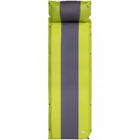 NILS Extreme Nc4349 Grøn-grå 193x58x3 Cm Selvoppustelig måtte med pude