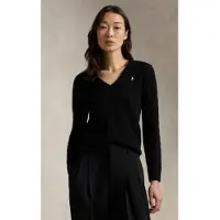 Ralph Lauren Polo Ralph Laurentil kvinder. 211971866005 Trøje i kashmir og uld (XXS), Sort, Casual, Bomuld, Lange ærmer