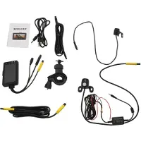 Torribaly 3 Inch 1080P HD Motorcycle Camera DVR Motor Dash Cam with Special Dual-Track Front Rear Recorder Motorbike Electronics KY-MT18
