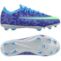 Nike Air Zoom Mercurial Vapor 16 Pro FG X LEGO - Blå/Grøn/Sølv Børn - Græs (FG), størrelse 32